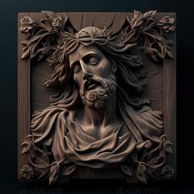 3D model st jesus (STL)